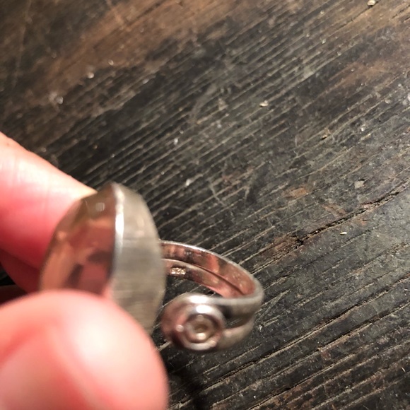 925 stone sterling silver ring - Picture 7 of 8